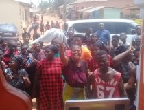 HANDING OVER OF AMBULANCE