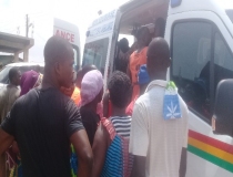 HANDING OVER OF AMBULANCE