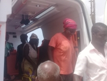 HANDING OVER OF AMBULANCE